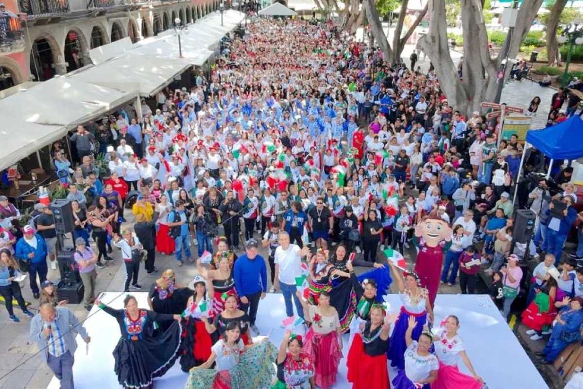 Fomenta Pepe Chedraui la activación física con jornada alusiva a las fiestas patrias | Foto: Cortesía