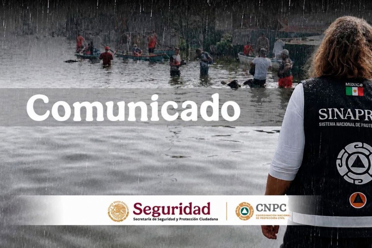 Comunicado de la Coordinación Nacional de Protección Civil sobre la nueva alerta celular | Foto: Cortesía