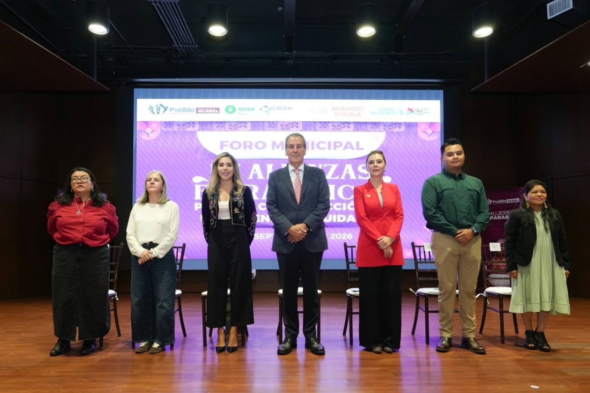 Pepe Chedraui encabeza el Foro Municipal para la Construcción de una Agenda de Cuidados con la participación de ONU Mujeres en Puebla | Foto: Cortesía