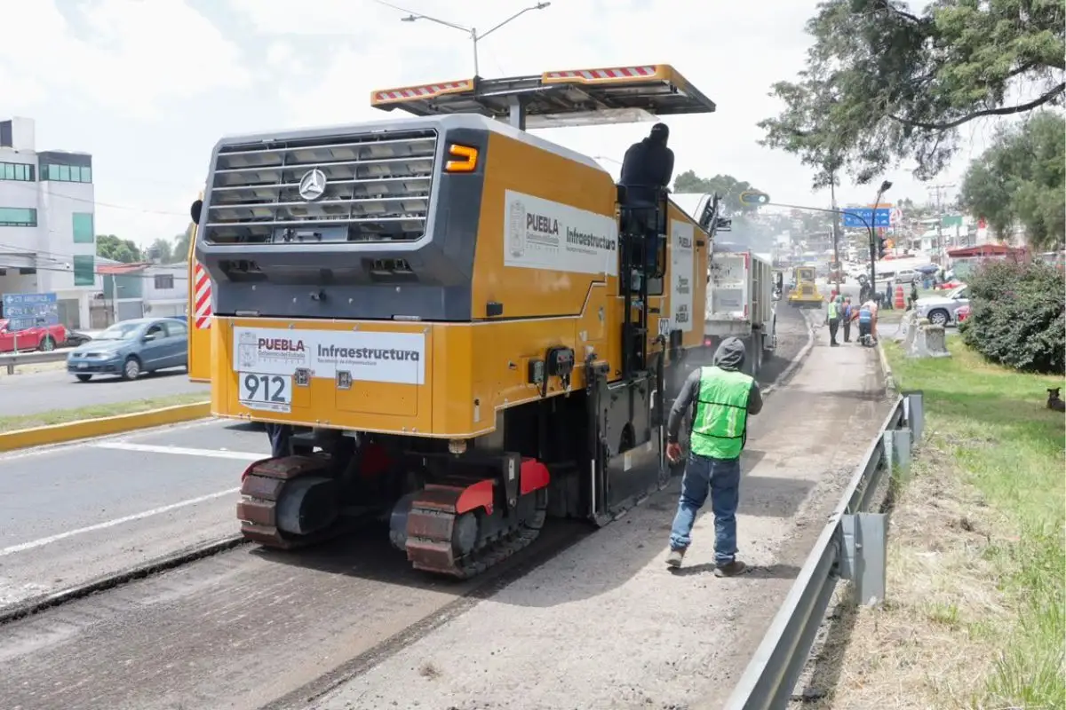 Hay dos calles cerradas en Puebla hoy 8 de septiembre
