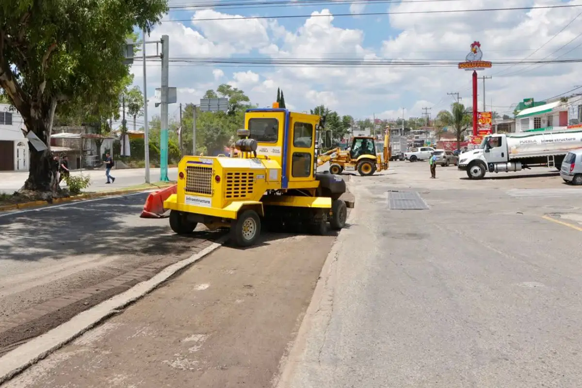 Hay dos calles cerradas en Puebla hoy 8 de septiembre