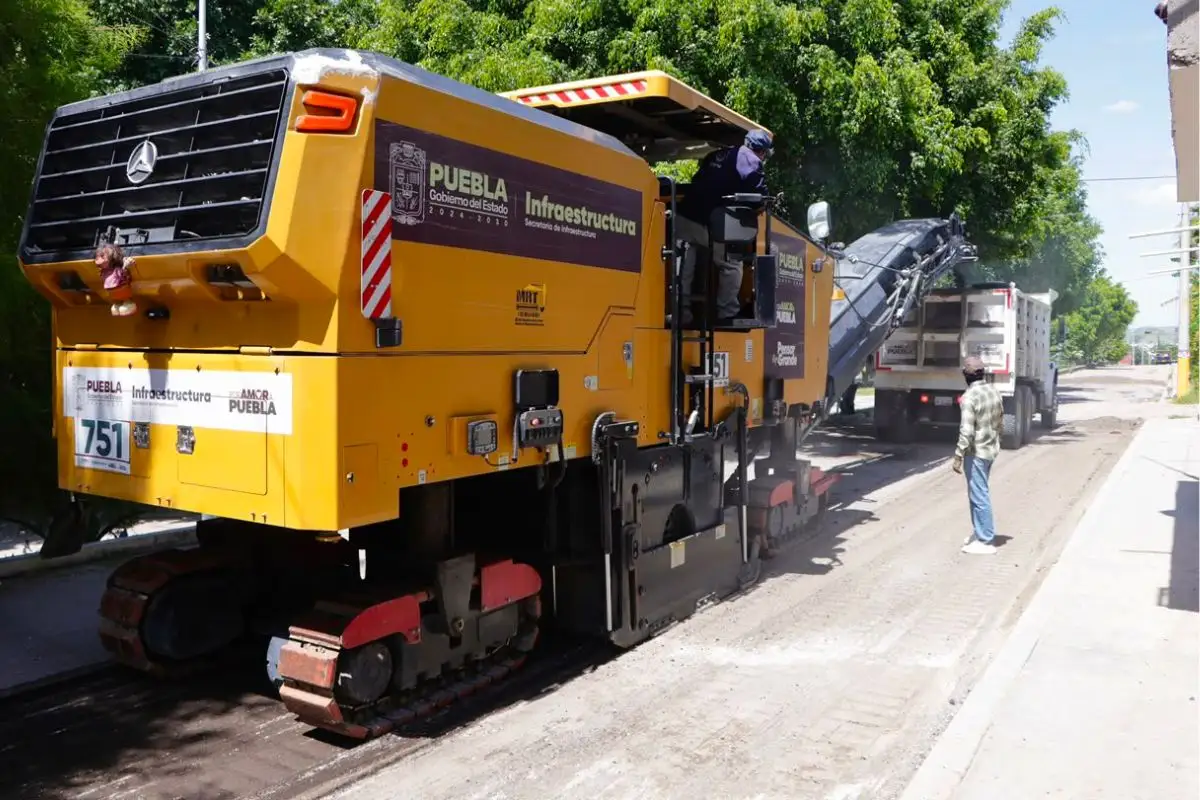 Hay dos calles cerradas en Puebla hoy 8 de septiembre
