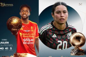 Guillermo Ochoa, Julián Quiñones y Scarlett Camberos, los mexicanos nominados al Balón de Oro | Foto: Especial