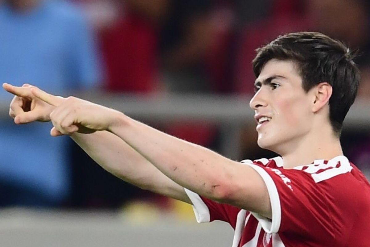 Doblete de la Hormiga González con Olympiacos | Foto: Olympiacos