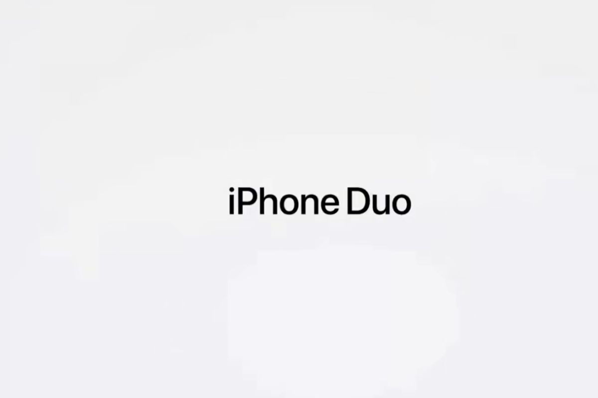 Apple presenta el iPhone Duo, su primer teléfono plegable: este será su precio en México 2 iPhone Duo, el primer plegable de Apple | Foto: Cortesía