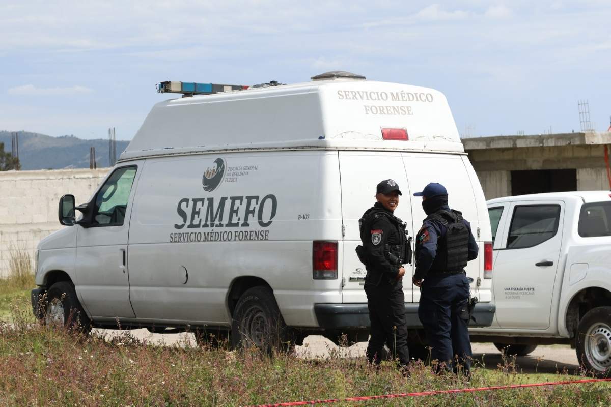cuerpo embolsado en La Resurrección