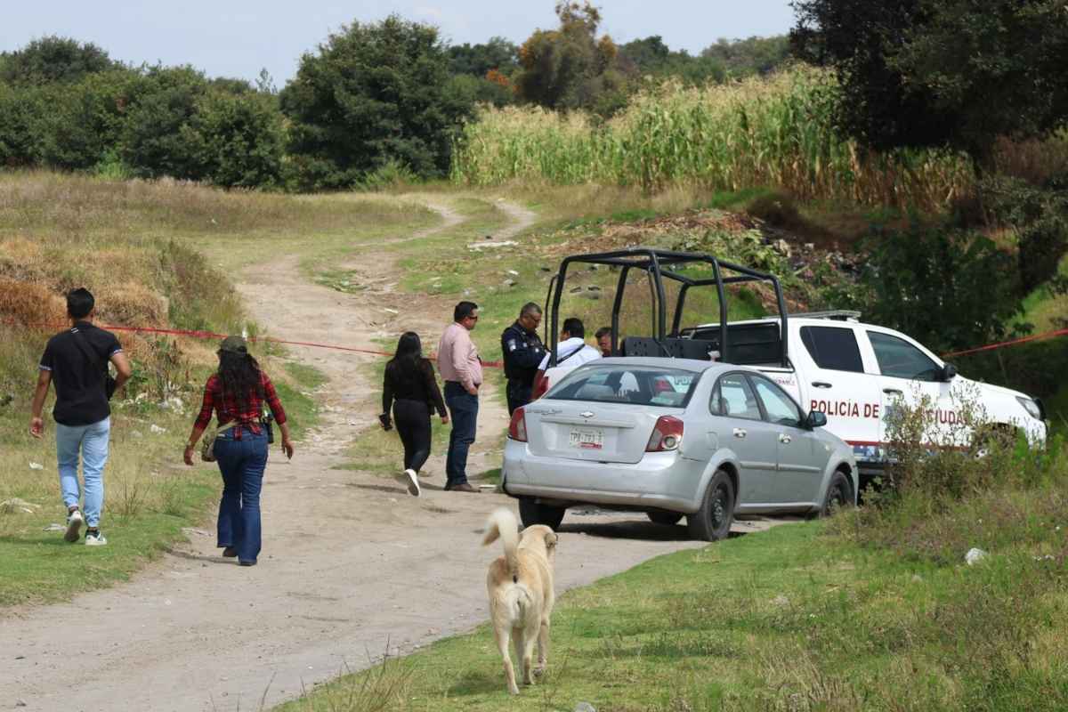 cuerpo embolsado en La Resurrección