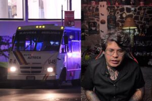 Joven no se da cuenta de asalto en Ruta Azteca por llevar audífonos