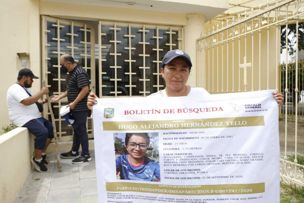 Buscan a Hugo Alejandro Hernández Tello