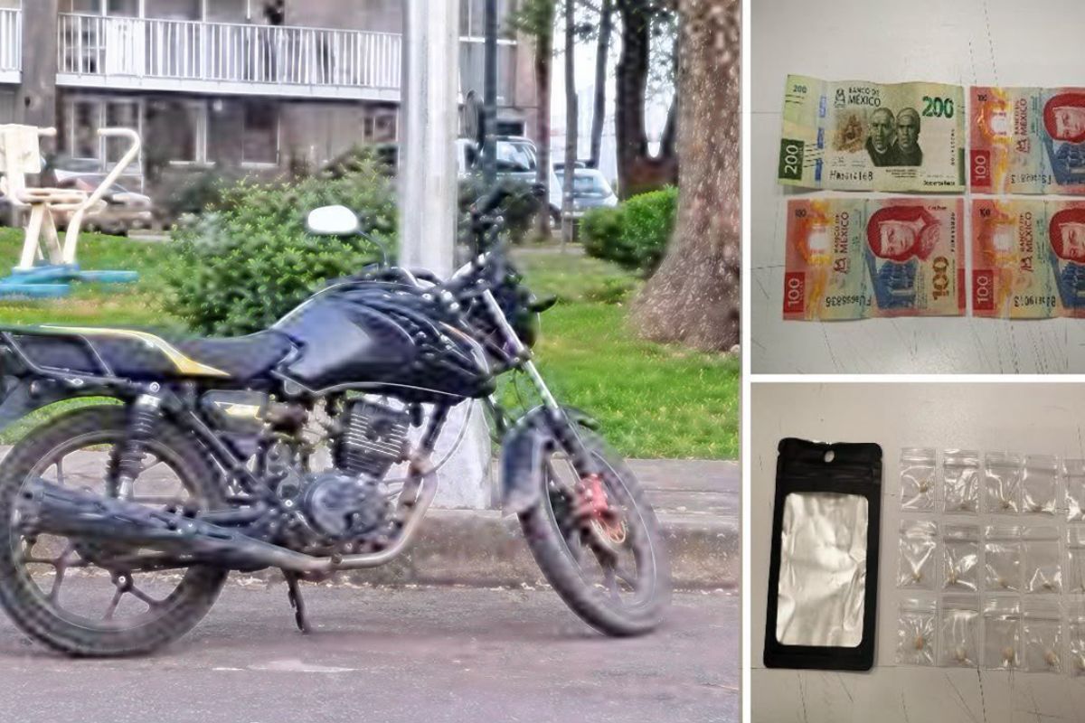 Elementos de la SSP en el operativo del Mercado Morelos donde detienen a implicado en caso María Luisa | Foto: SSP
