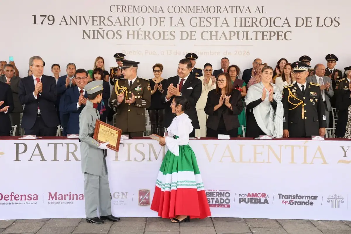 Niños Héroes de Chapultepec, legado de valor y compromiso con la Nación