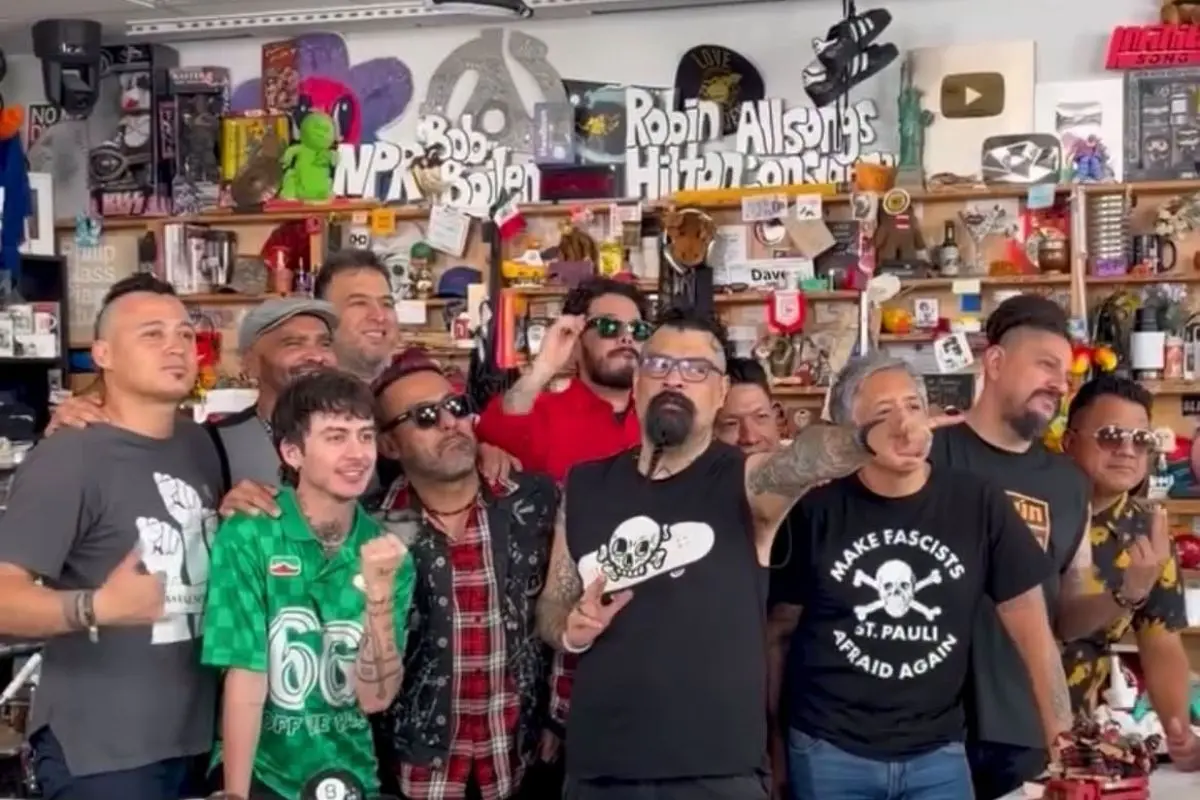 Panteón Rococó en Tiny Desk por Mes de la Música Latina