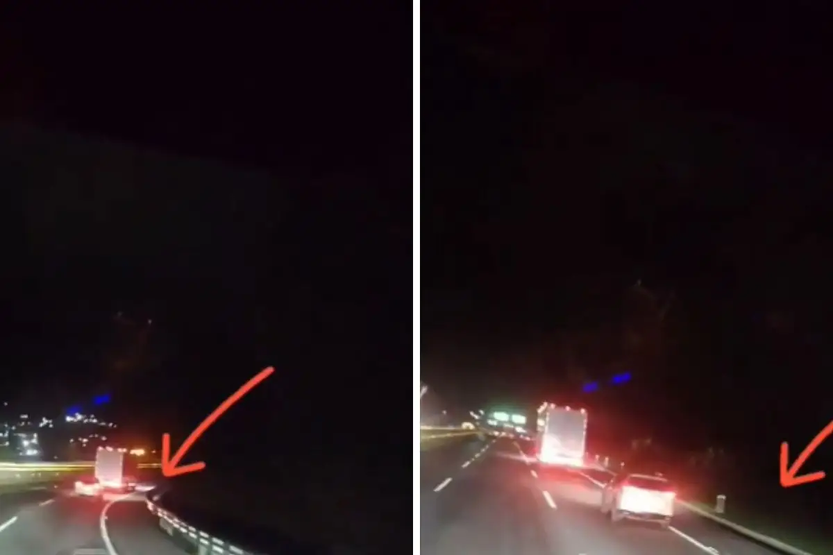 Captan a patrulla falsa en la México-Puebla intentando detener un tráiler 4 Patrulla falsa en la México-Puebla intenta detener a tráiler