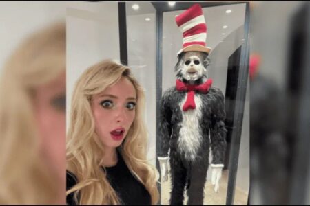 Influencer compra disfraz de El Gato con Sombrero y asegura que está embrujado