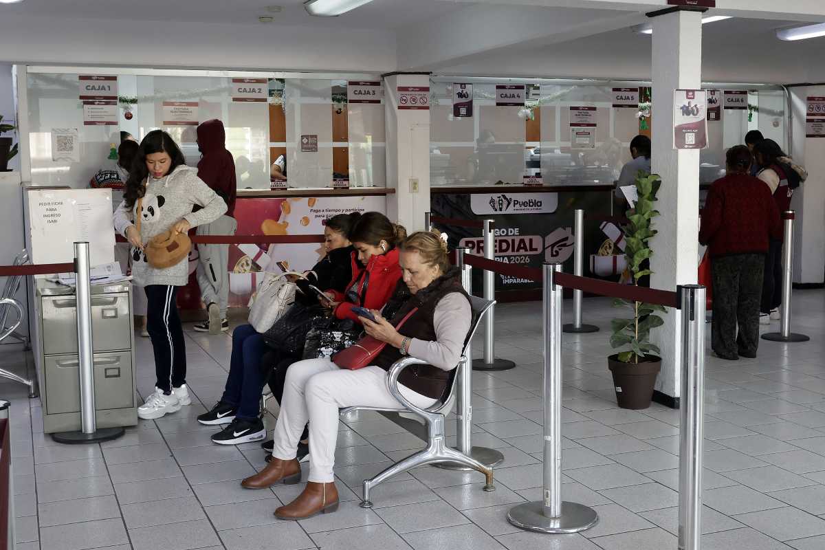 Pago anticipado de predial 2027 en Puebla, trámite de contribuyentes | Foto: agencia Enfoque