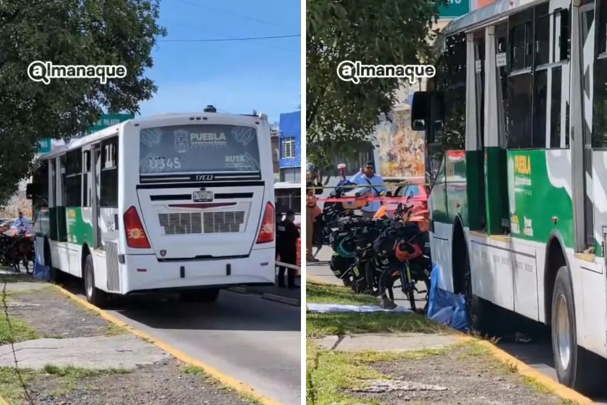 Línea 3 de RUTA atropelló y mató a un hombre en Puebla