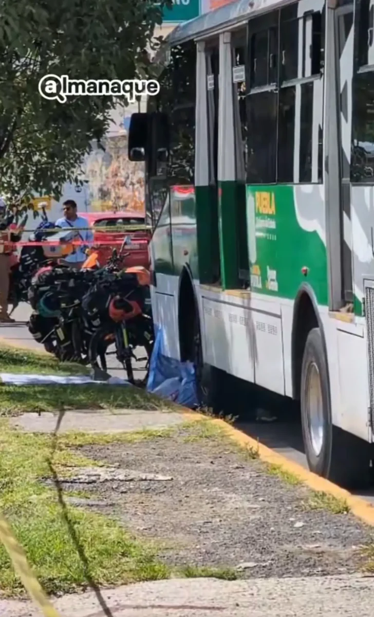 Línea 3 de RUTA atropelló y mató a un hombre en Puebla