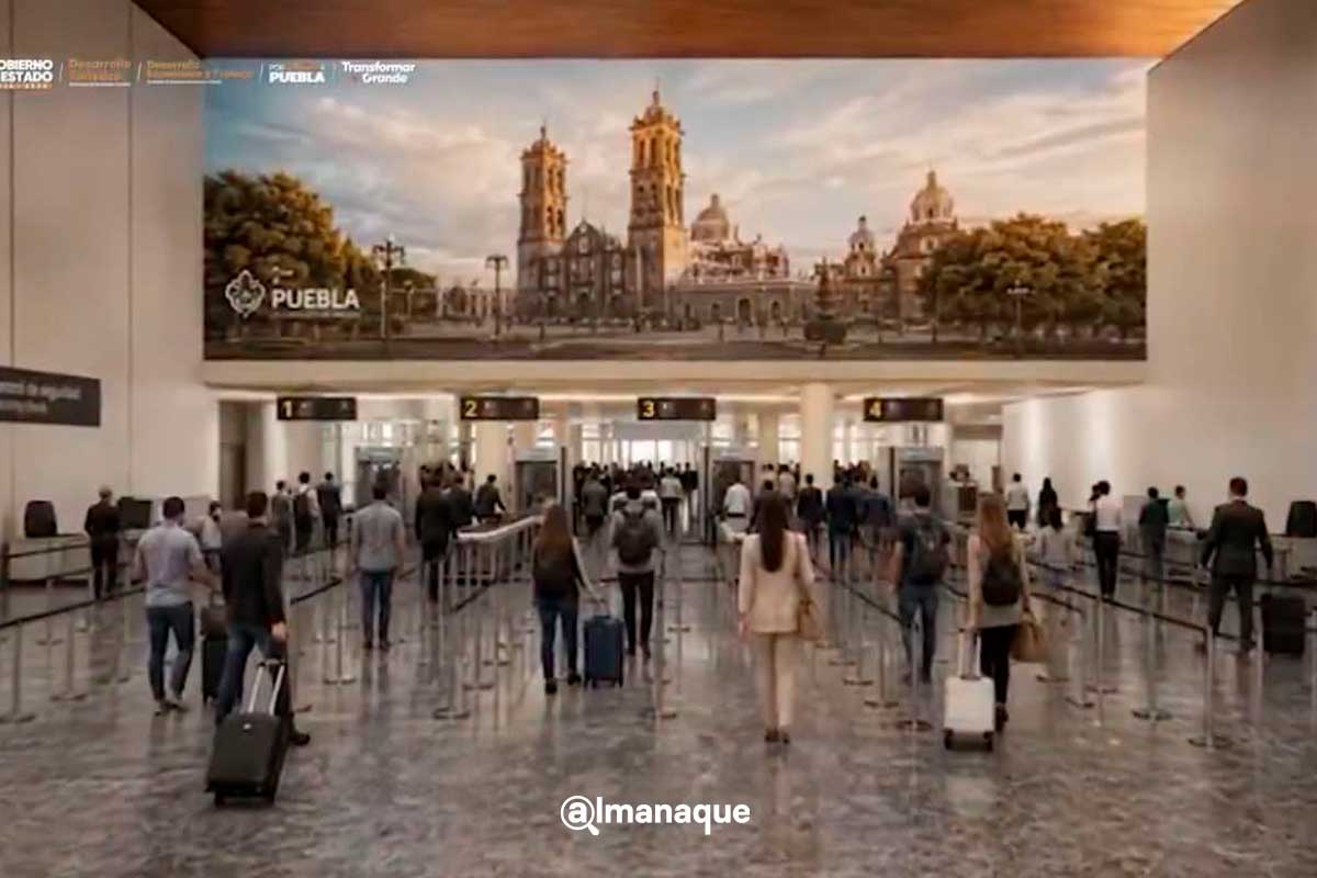 Así lucirá el Aeropuerto Internacional de Puebla, tras remodelación