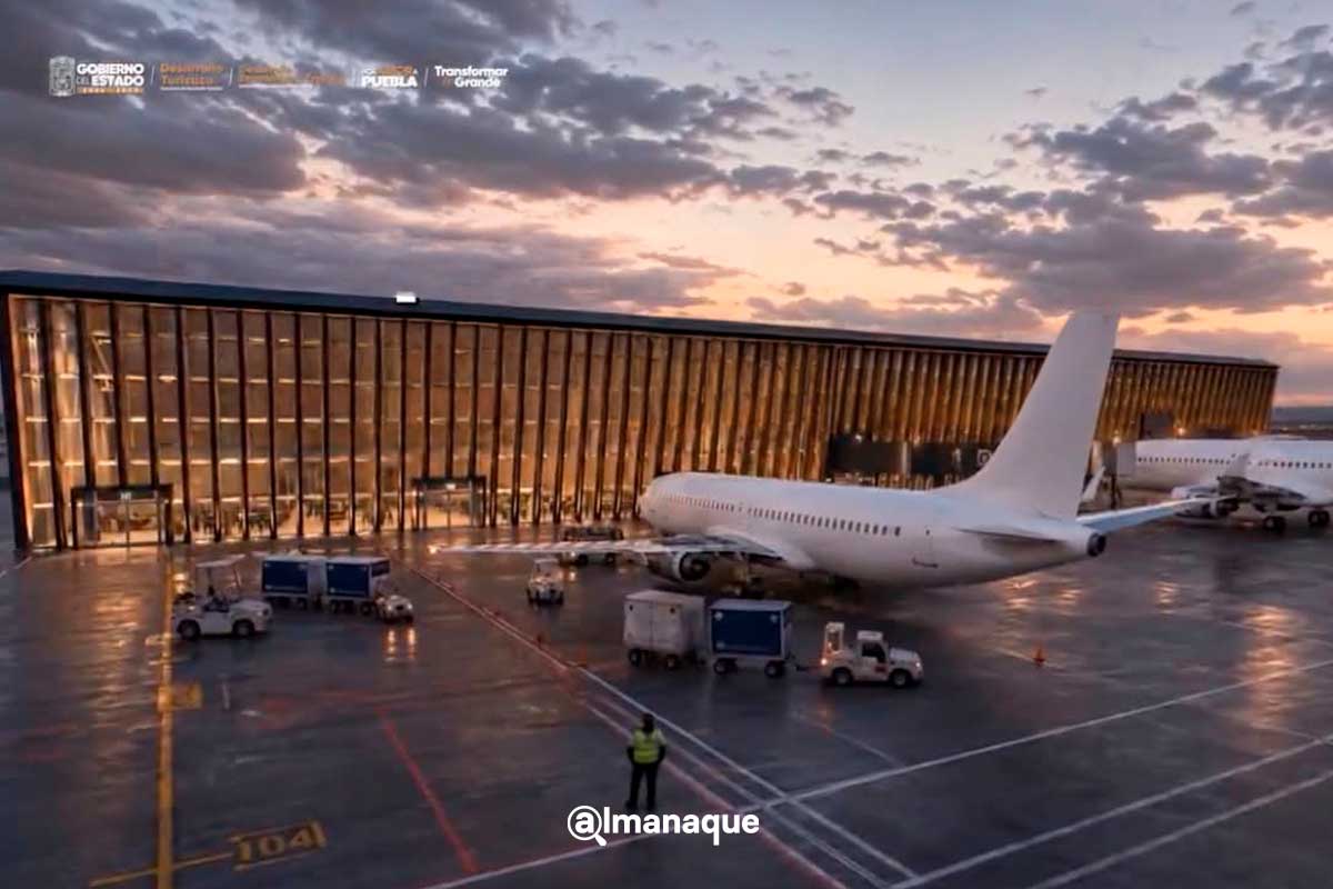 Así lucirá el Aeropuerto Internacional de Puebla, tras remodelación