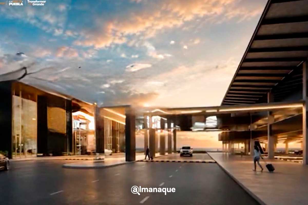 Así lucirá el Aeropuerto Internacional de Puebla, tras remodelación