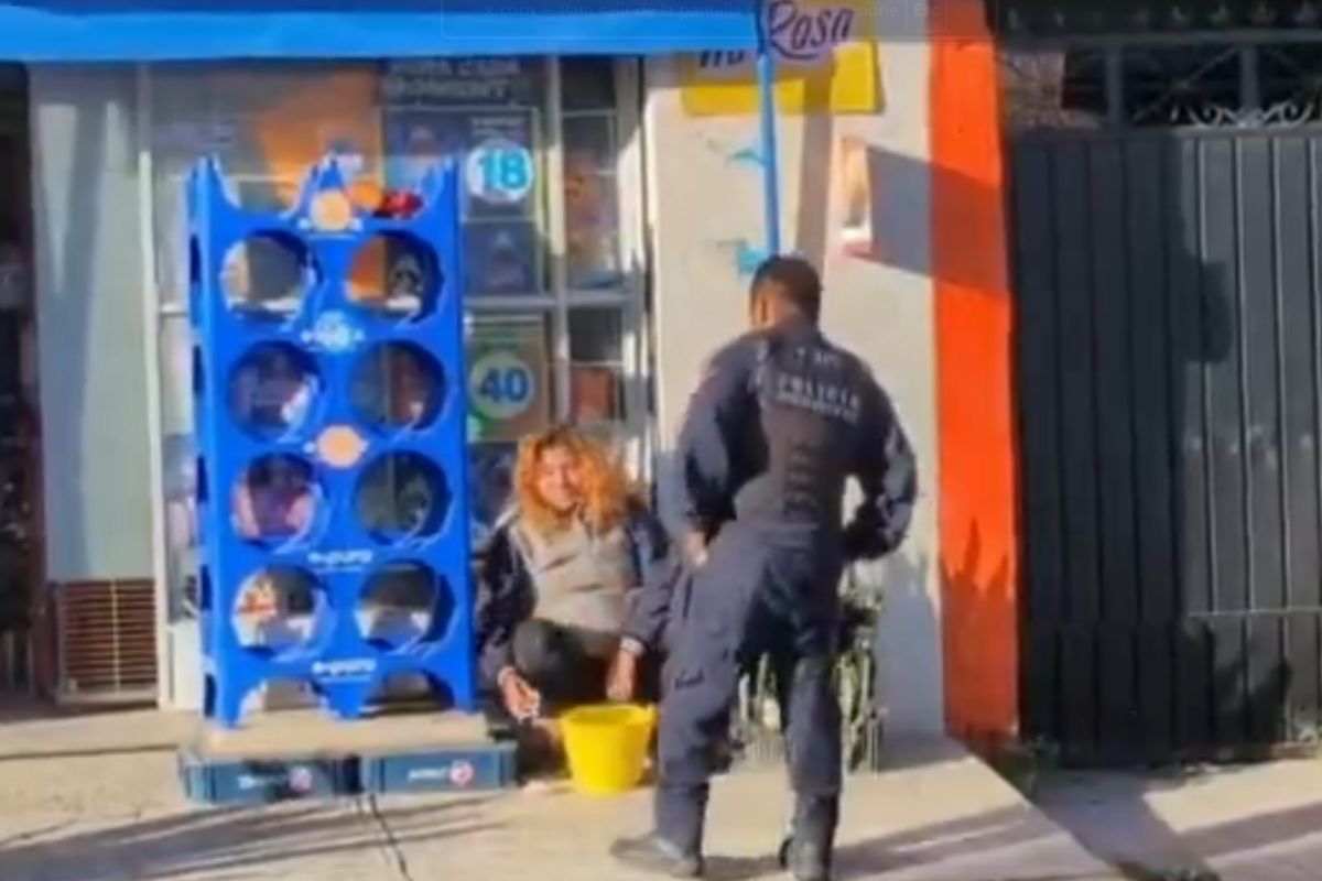 Mujer golpeada en colonia Vicente Guerrero | Foto: Agencia Enfoque