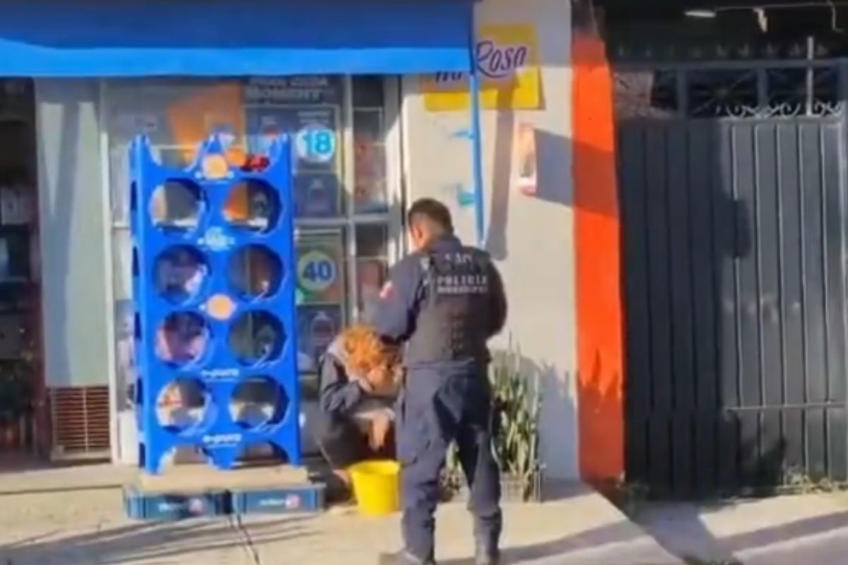 Mujer golpeada en colonia Vicente Guerrero | Foto: Agencia Enfoque