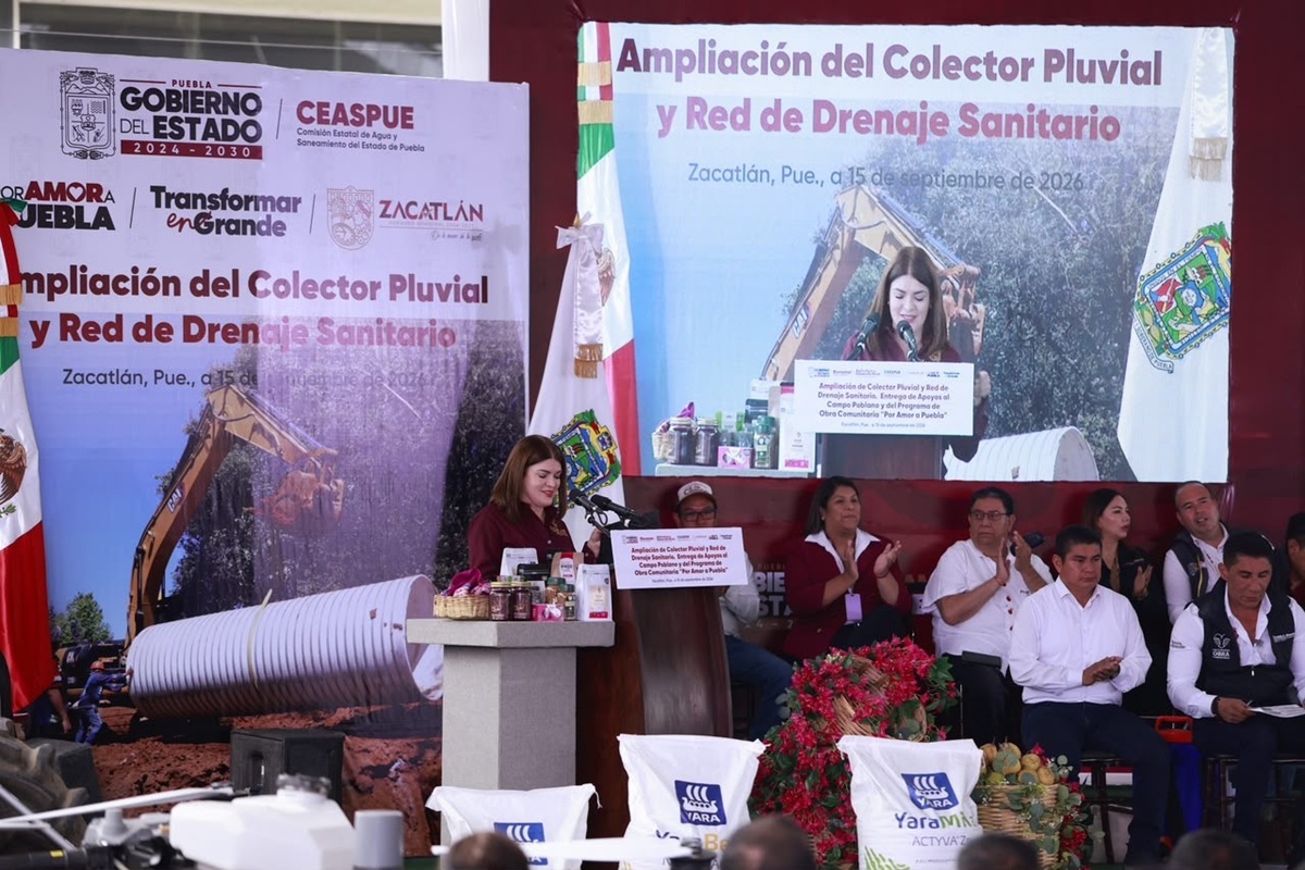 Anuncia Bety Sánchez primera etapa de rehabilitación del Libramiento de Zacatlán y pavimentación de la calle a la Fundación Amparo