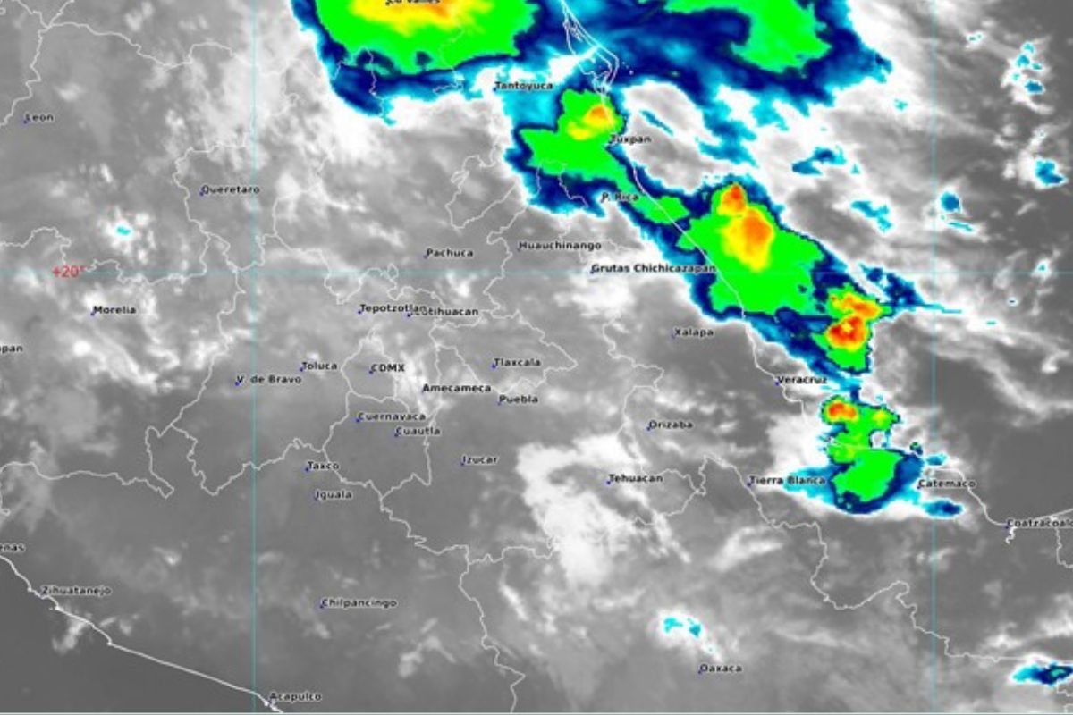 Masa de aire frío en Puebla provocará lluvias intensas y fuertes vientos