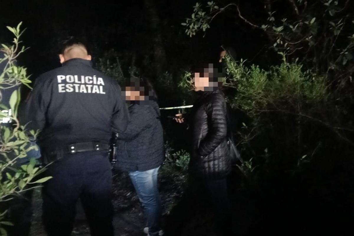 Localizan cuerpo calcinado dentro de una mochila cerca de La Malinche