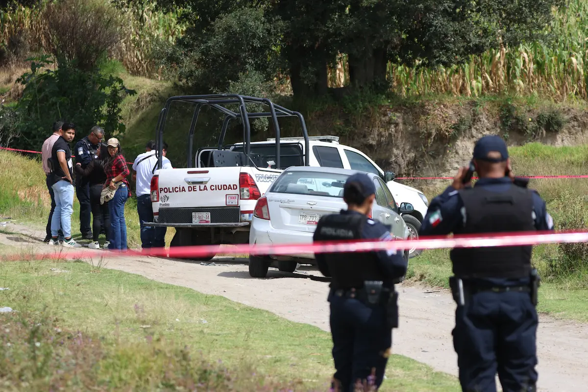 Localizan cuerpo calcinado dentro de una mochila cerca de La Malinche