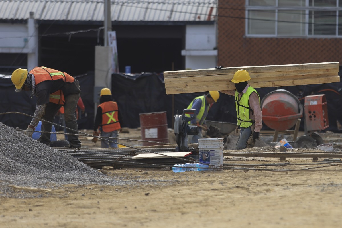 Obras de pavimentación en la ciudad de Puebla | Foto: Agencia Enfoque