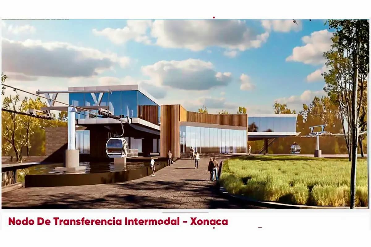Línea 2 del Cablebús de Puebla: unirá Parque Juárez con Xonaca
