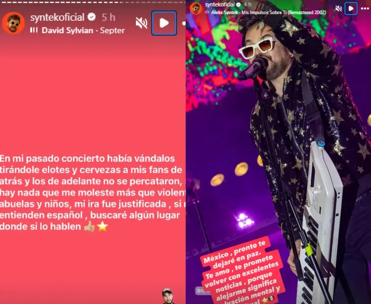 Aleks Syntek se va de México