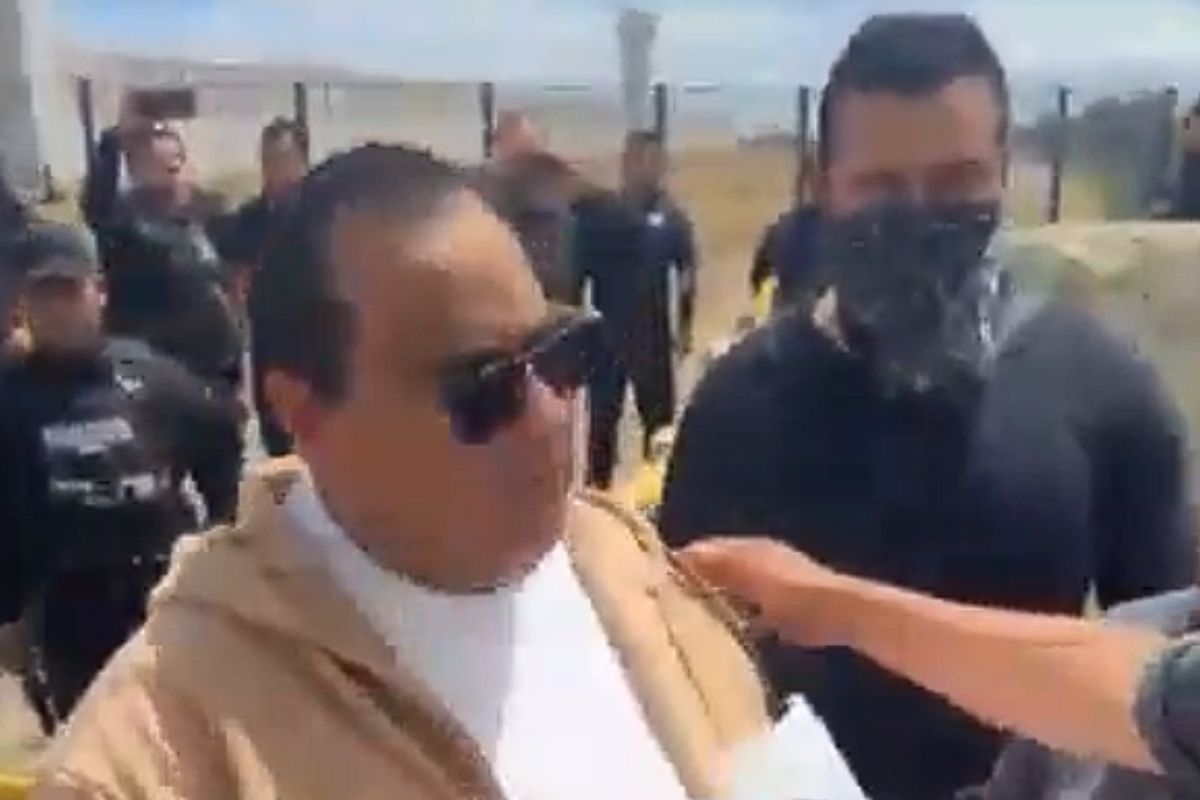 Reaprehenden a Ramiro González Vieyra por tercera vez, ahora por abuso de autoridad 3 Ramiro González Vieyra durante su detención por abuso de autoridad | Foto: Cortesía