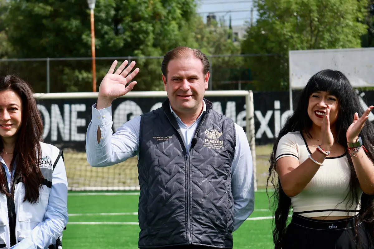 Impulsa Gobierno de Pepe Chedraui la rehabilitación y dignificación de espacios deportivos en Puebla Capital