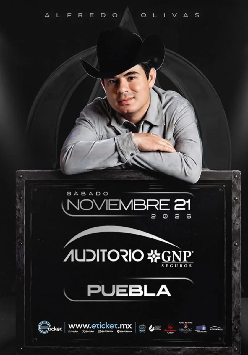 Concierto de Alfredo Olivas en Puebla tendrá escenario 360 grados 