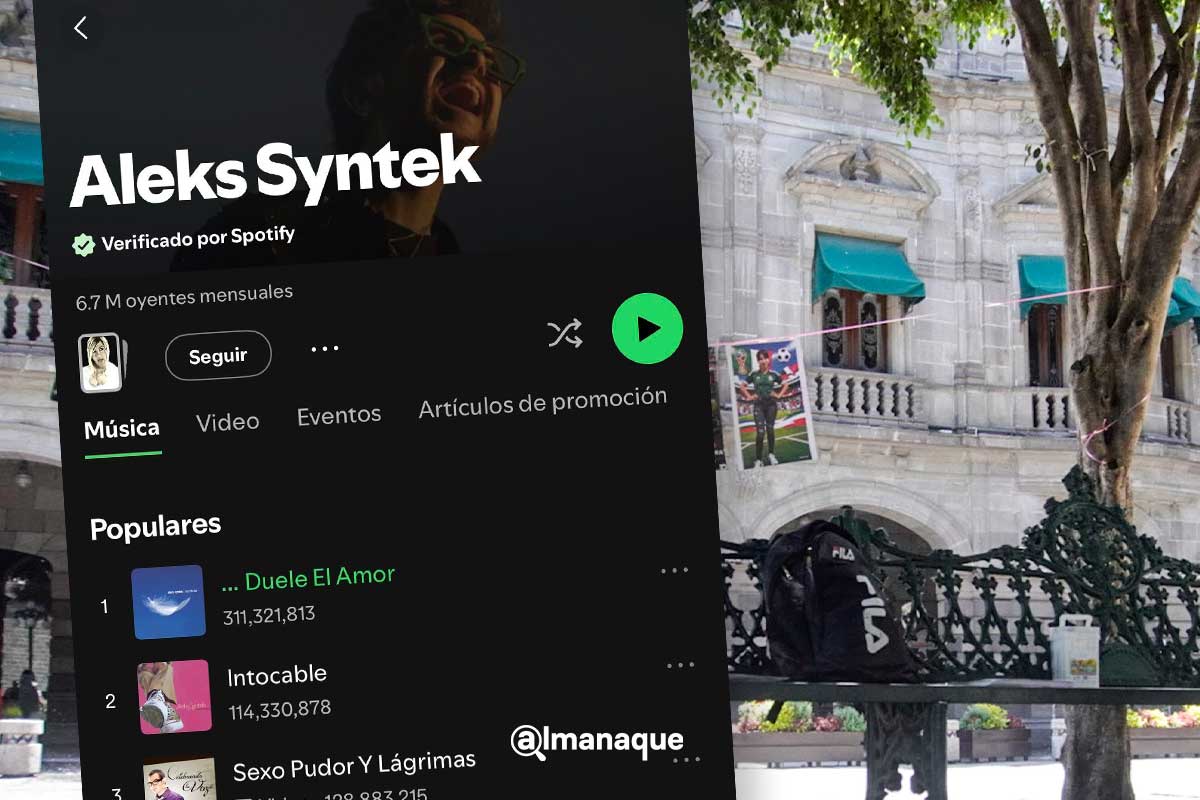Las ciudades que más escuchan a Alex Sintek: Puebla es segundo lugar