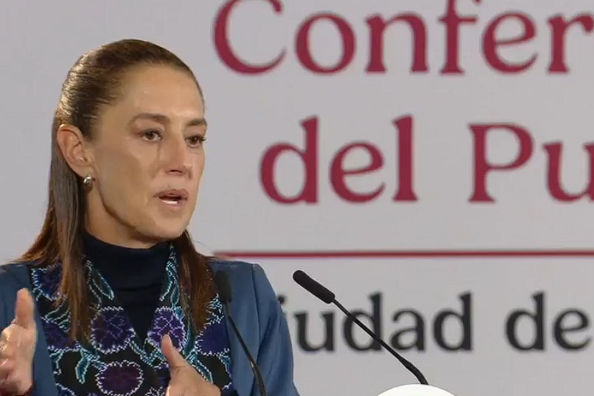 Claudia Sheinbaum responde a ataques de Trump y defiende la relación con EU 2 Claudia Sheinbaum responde a ataques de Trump durante la conferencia mañanera | Foto: Cortesía