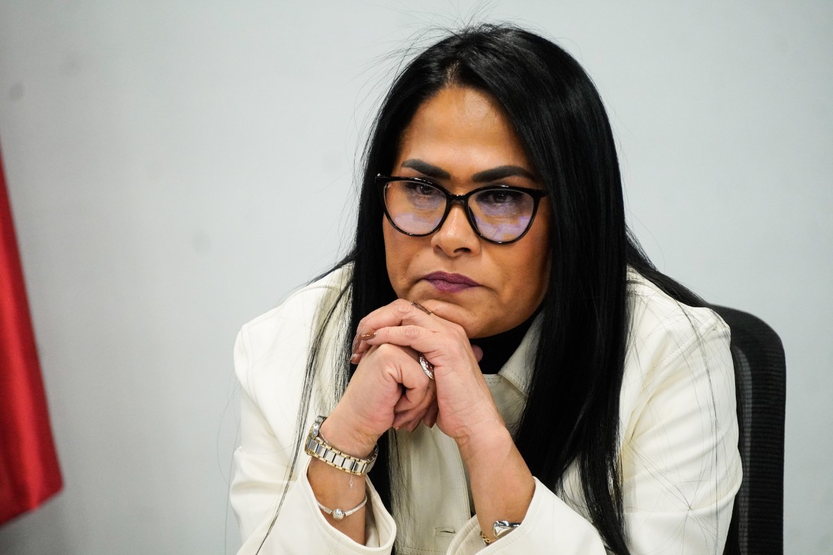 Ante las críticas, Fedrha Suriano se disculpa por dar reconocimiento a luchador violentador 4 La diputada Fedrha Suriano, de Movimiento Ciudadano, durante una entrevista sobre el reconocimiento a luchador violentador | Foto: Agencia Enfoque