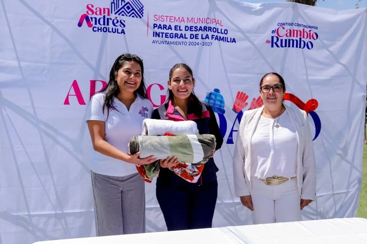 Convoca Lupita Cuautle a la solidaridad en San Andrés Cholula para brindar abrigo a personas en situación de vulnerabilidad