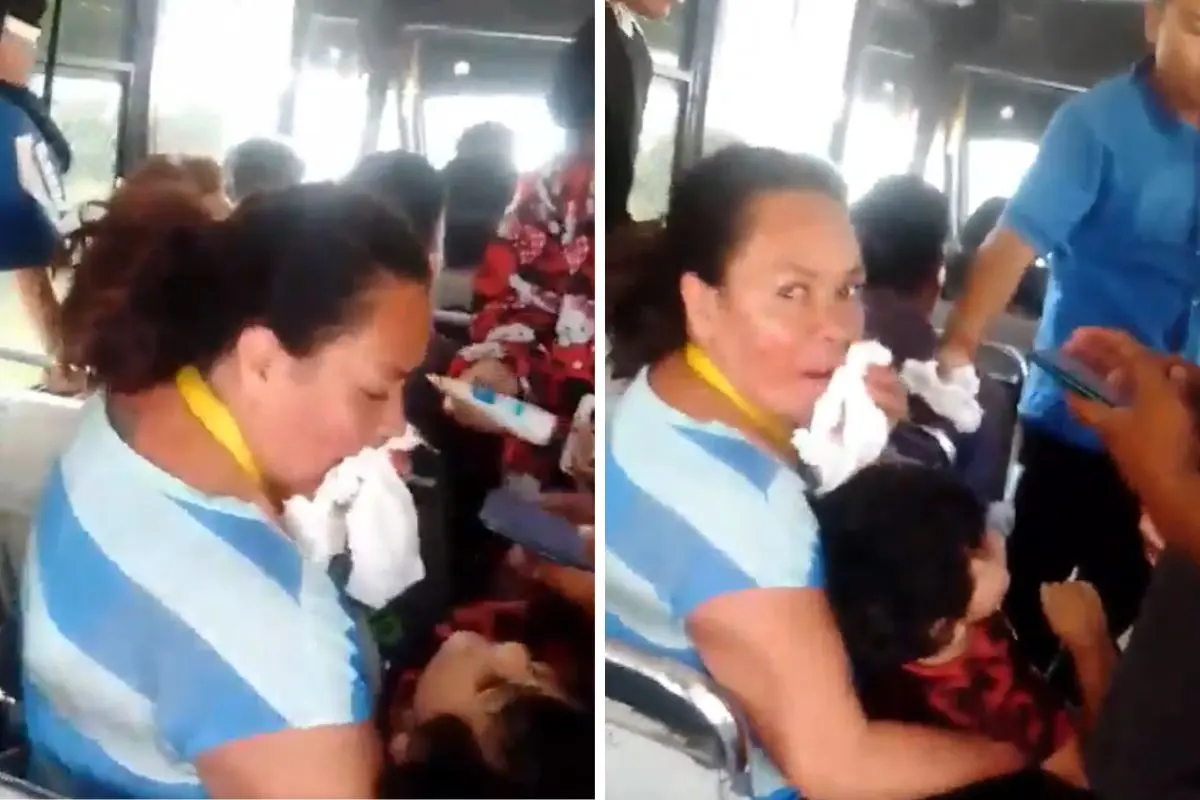 Mujer perdió dientes tras accidente de la Ruta 2A