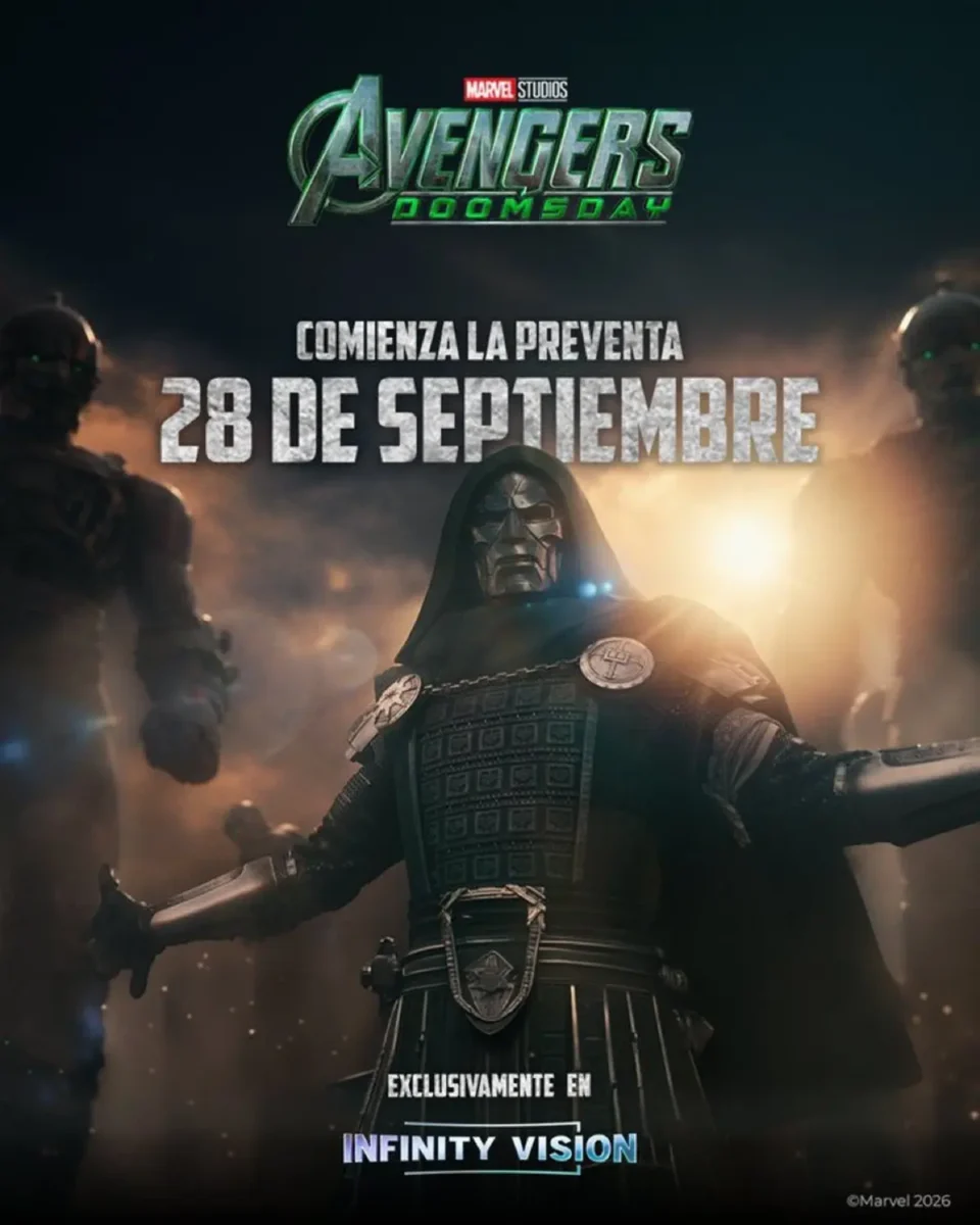 Preventa de Avengers Doomsday en México inicia esta fecha