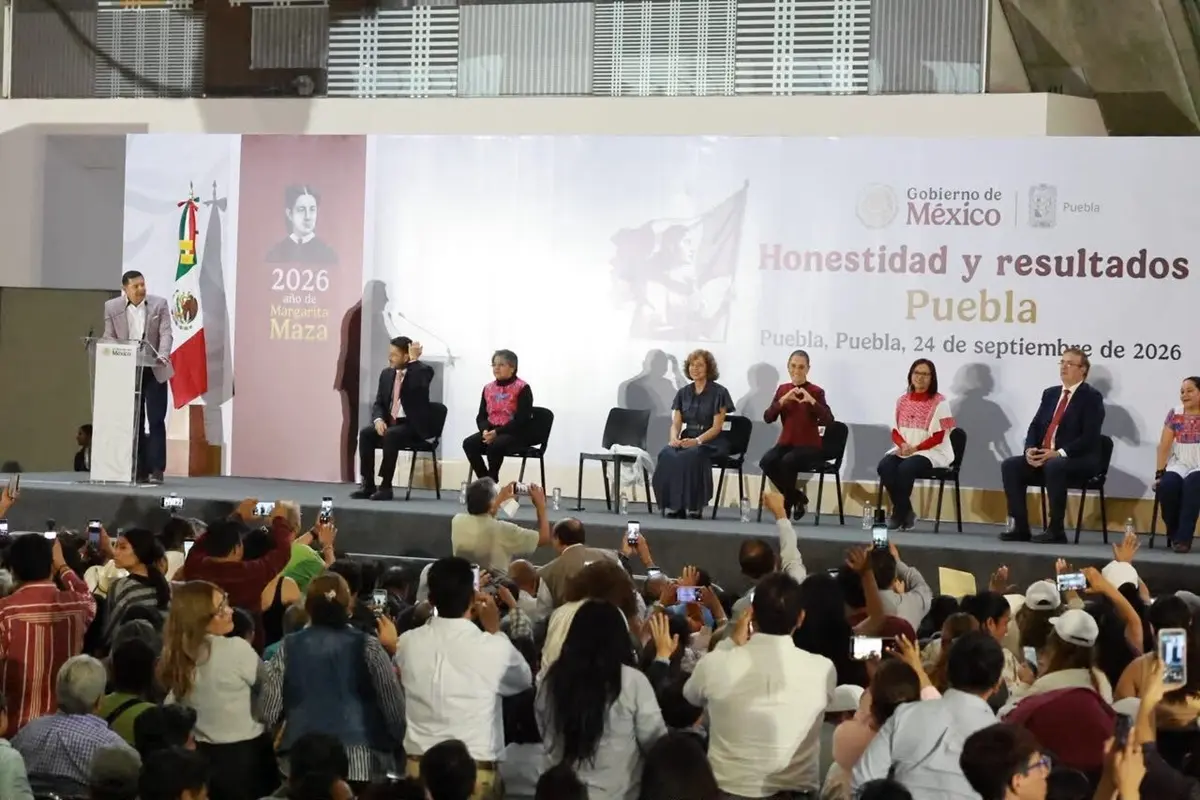 Claudia Sheinbaum refrenda en Puebla soberanía, bienestar y transformación con resultados