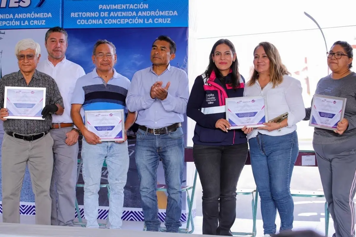 Inaugura Lupita Cuautle obra con punto de monitoreo inteligente en Concepción la Cruz 1 Inaugura Lupita Cuautle obra con punto de monitoreo inteligente en Concepción la Cruz
