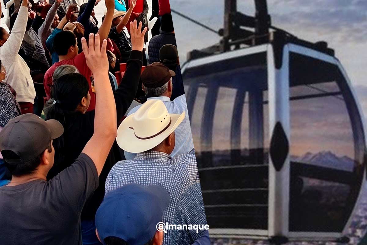 Armenta someterá a consulta en La Resurrección ampliación del cablebús