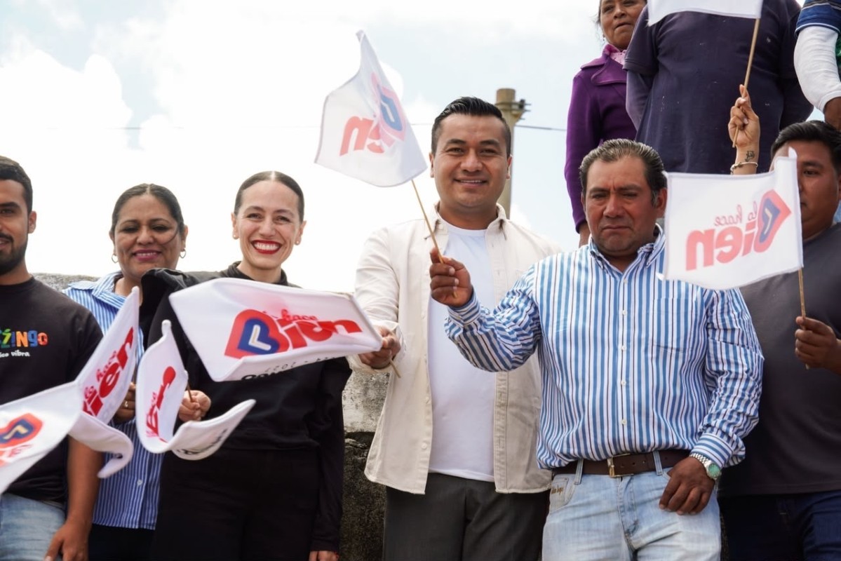 Roberto Solís inicia obra de agua potable en Nepopualco | Foto: Cortesía