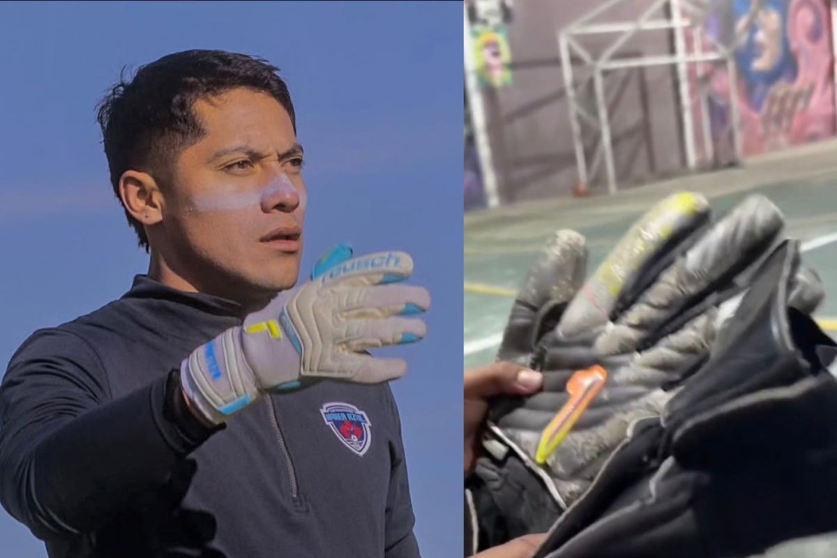 El emotivo momento en el que Nacho Porte le regaló sus guantes a un niño
