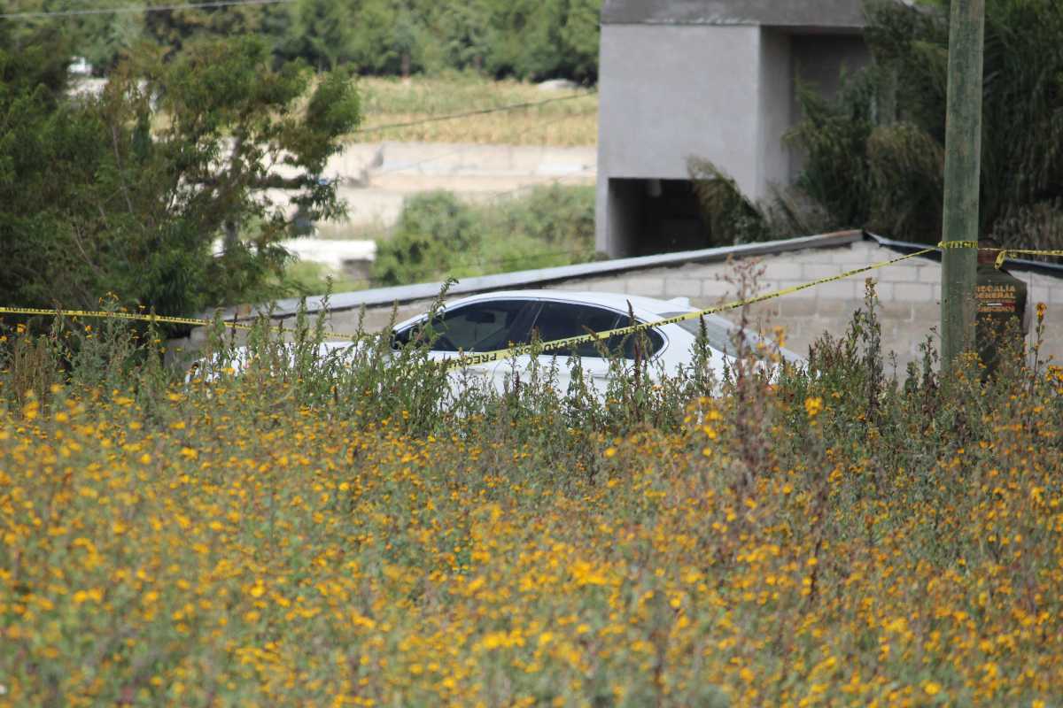 Doble homicidio en San Pedro Cholula: Localizan dos cuerpos en Santa María Acuexcomac 3 Doble homicidio en San Pedro Cholula: autoridades realizan diligencias en Santa María Acuexcomac | Foto: Cortesía