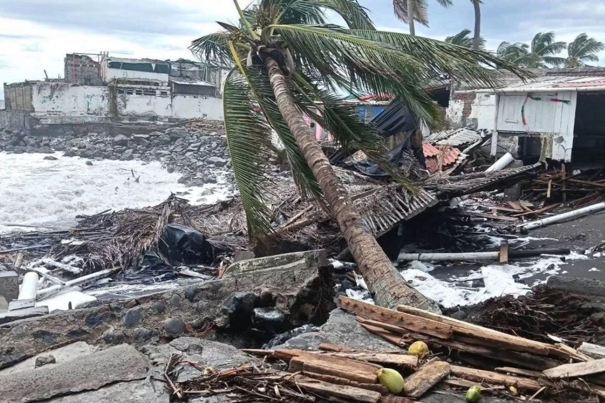 Huracán Rachel en Colima