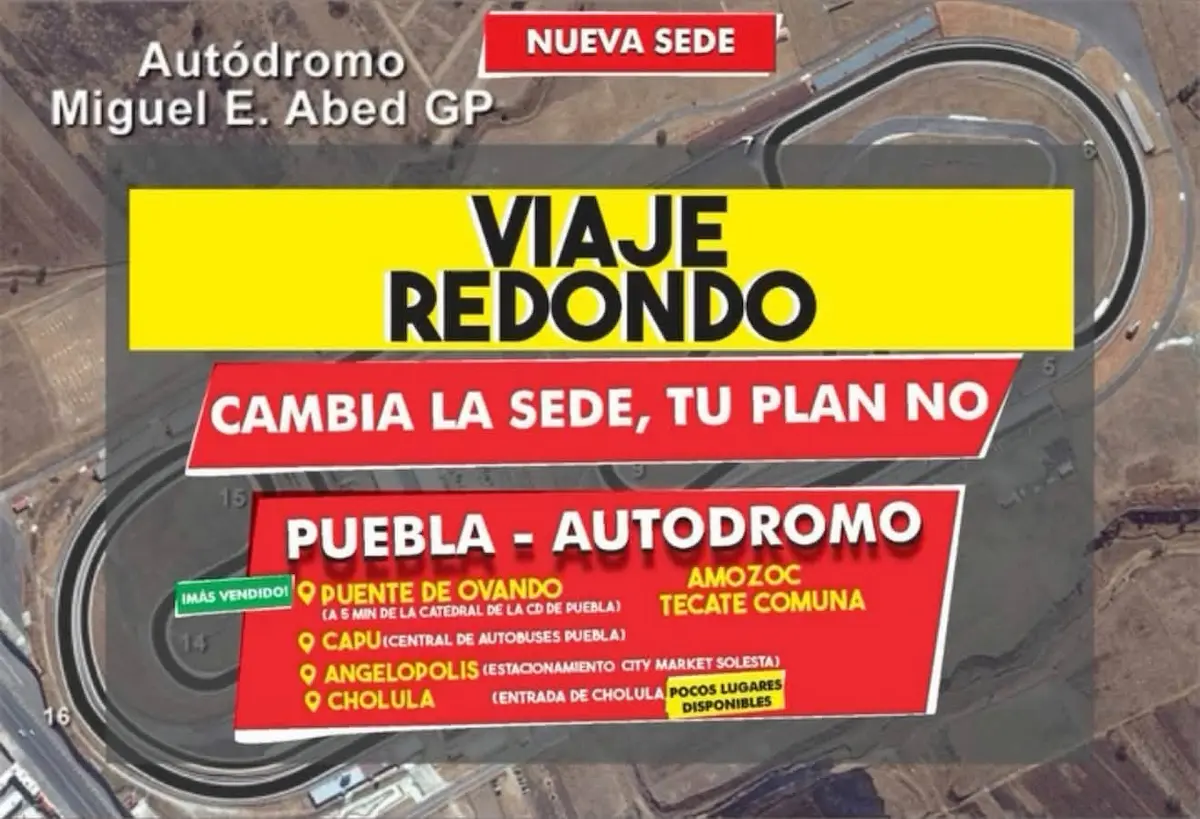  Arman tours para el Tecate Comuna de Puebla a Amozoc